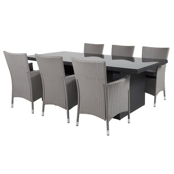 Garten Living 6-Sitzer Gartengarnitur Mabton mit Polster | Wayfair.de